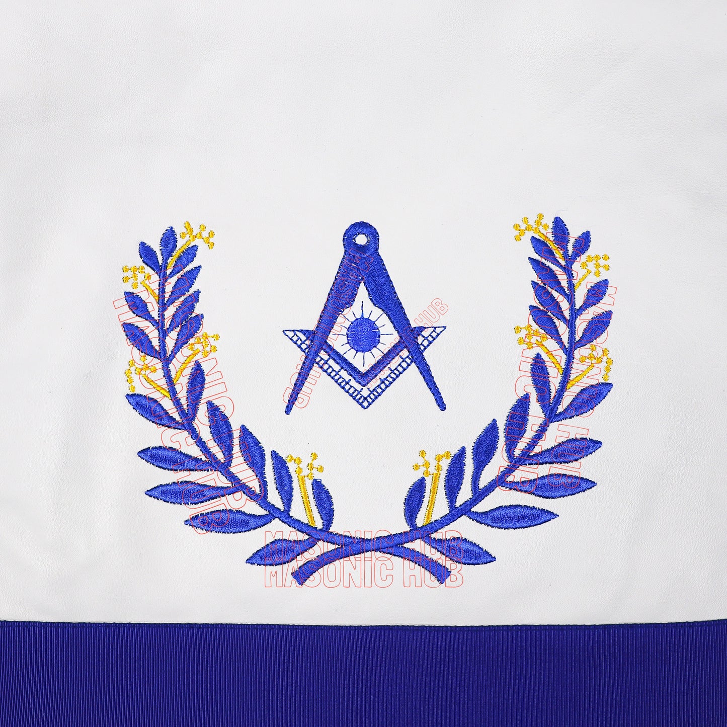 Masonic Regalia Blue Lodge Senior Deacon Apron & Chain Collar with Jewel