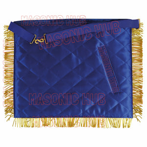Masonic Regalia Deputy Grand Master Set – Lambskin Apron, Chain Collar & Cuff Masonic Hub
