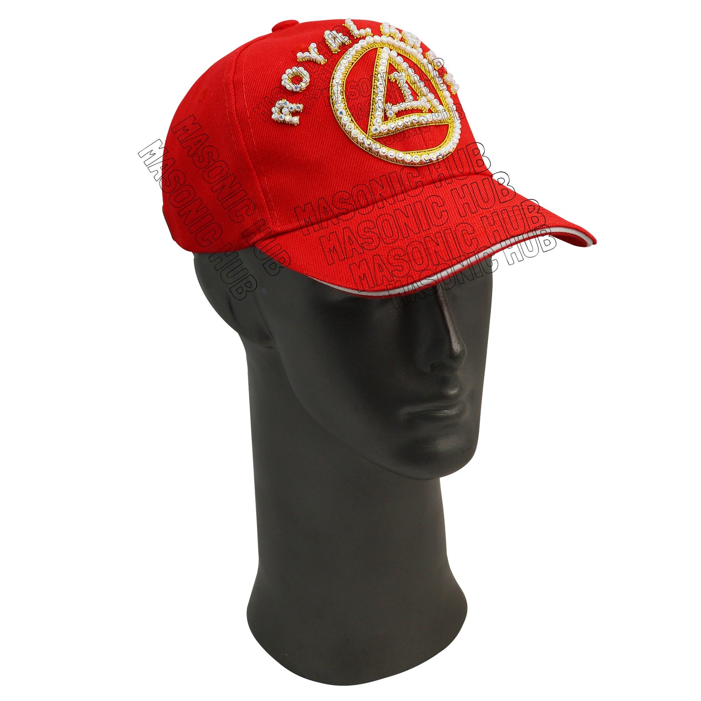 Masonic Royal Arch Baseball Cap – Handcrafted Emblem, Premium Quality