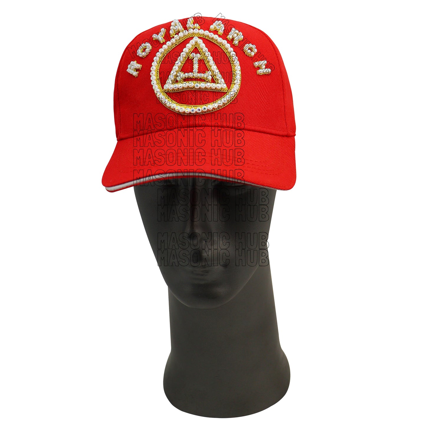 Masonic Royal Arch Baseball Cap – Handcrafted Emblem, Premium Quality