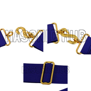 Handcrafted 100% Lambskin Master Mason Blue Lodge Apron with Radiant G Symbol Masonic Hub