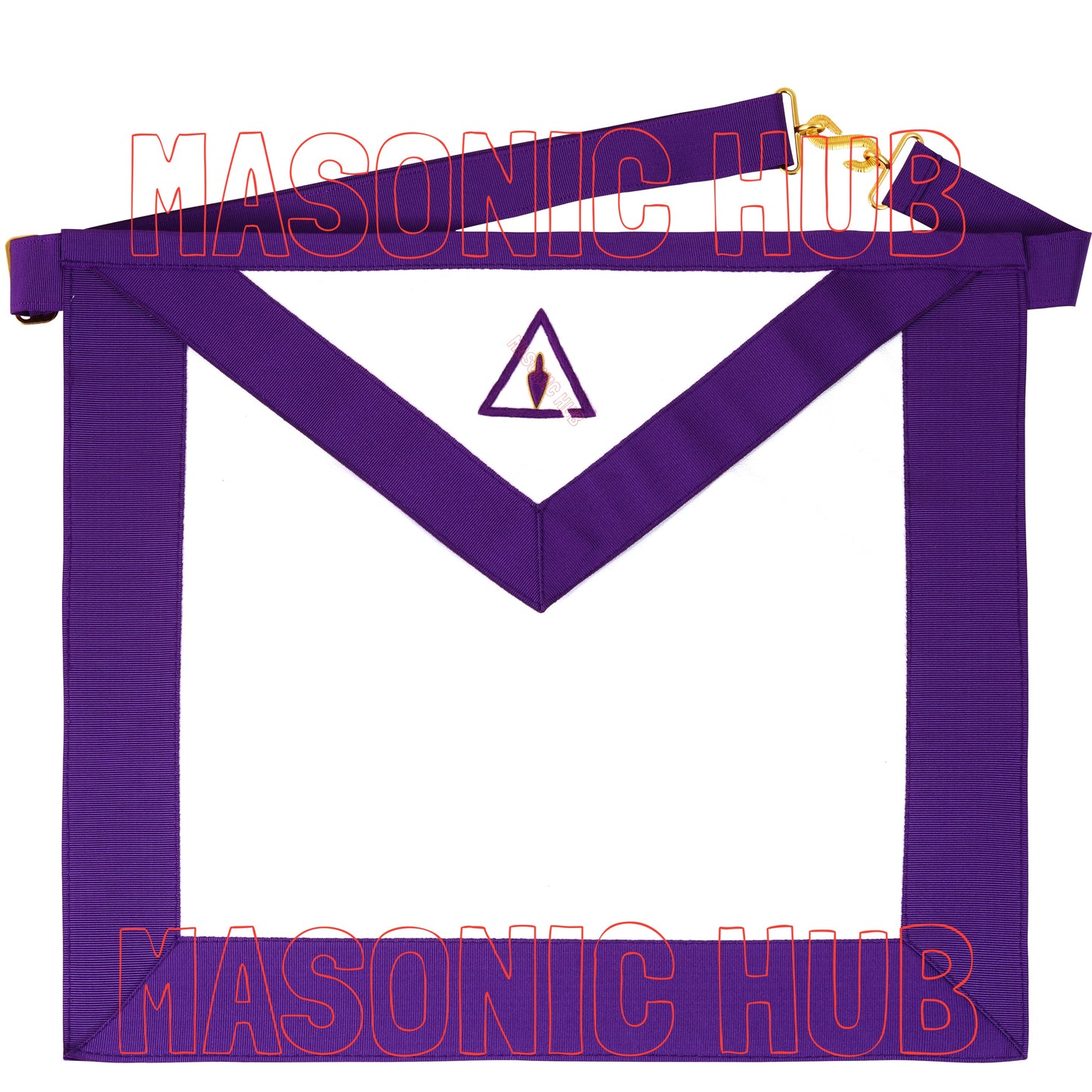 100% Lambskin Royal & Select Master RSM Member Apron - Eminence of the Council