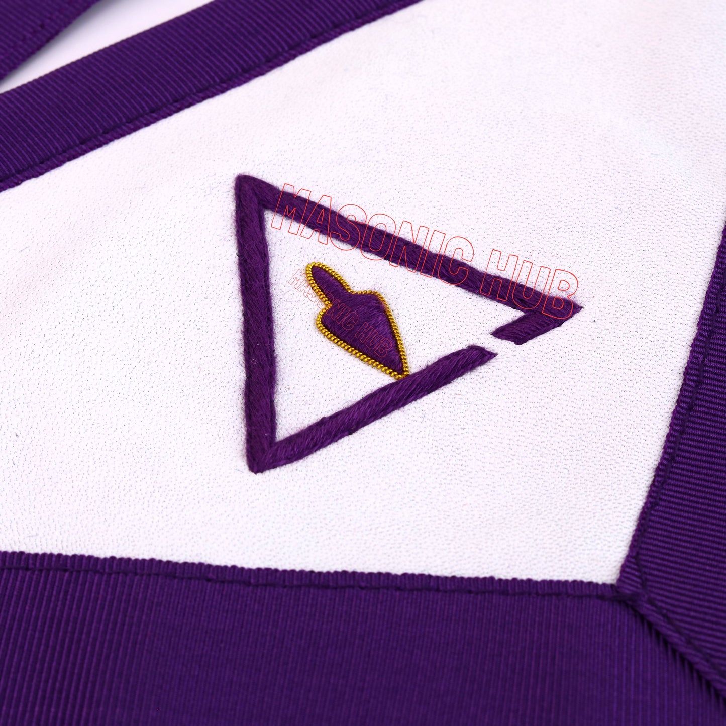 100% Lambskin Royal & Select Master RSM Member Apron - Eminence of the Council
