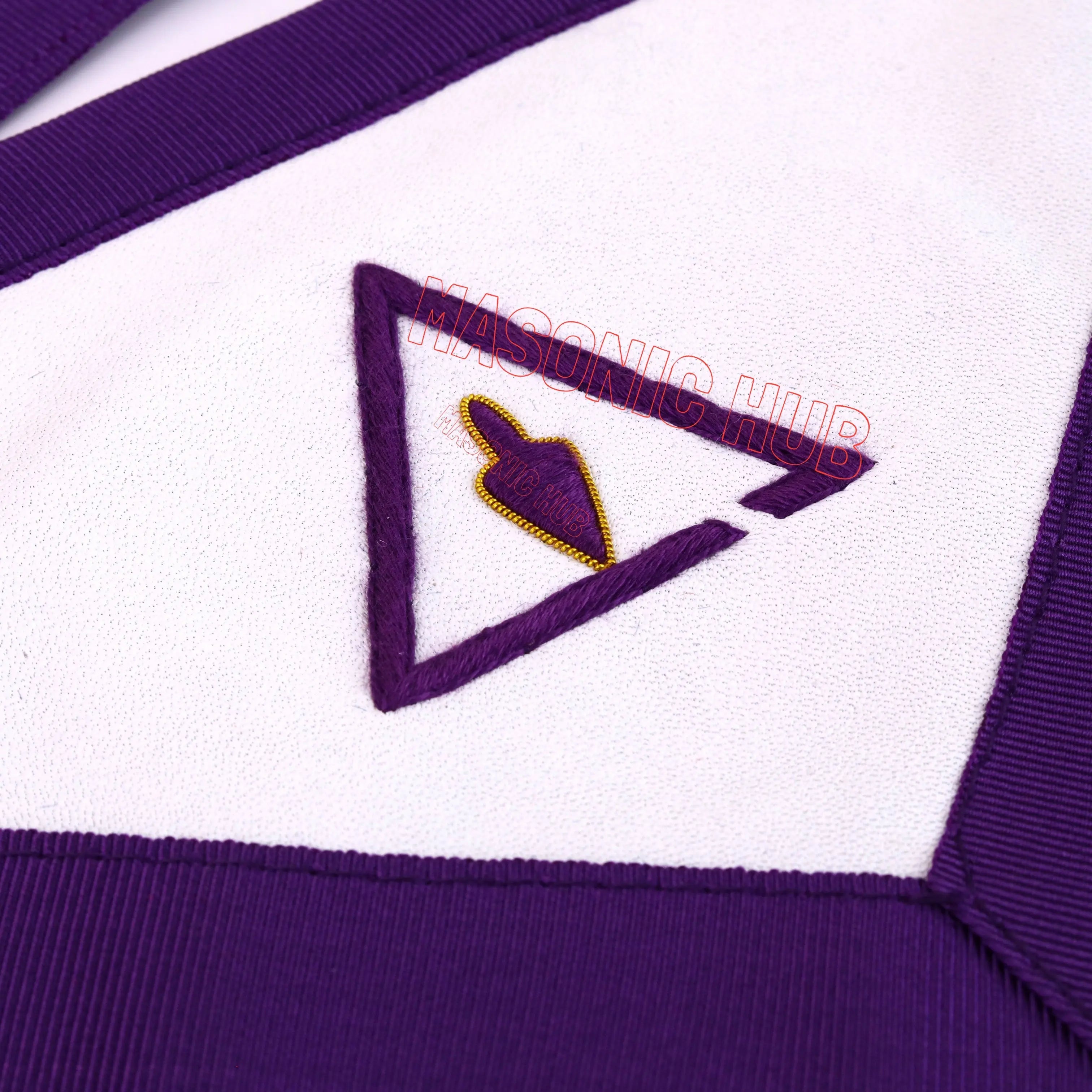 100% Lambskin Royal & Select Master RSM Member Apron - Eminence of the Council Masonic Hub