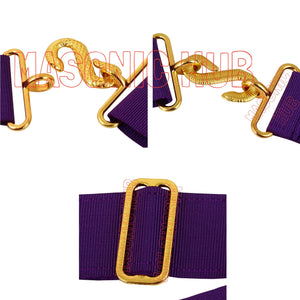 100% Lambskin Royal & Select Master RSM Member Apron - Eminence of the Council Masonic Hub