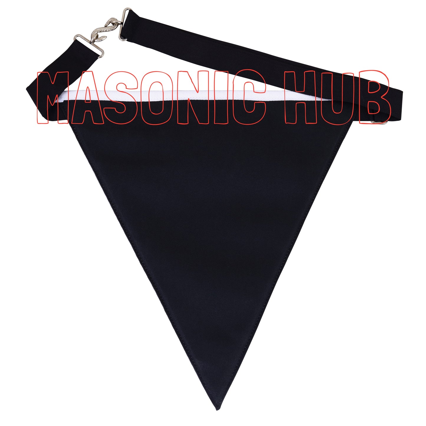 Masonic Knight Templar Apron – 100% Lambskin, Hand Embroidered