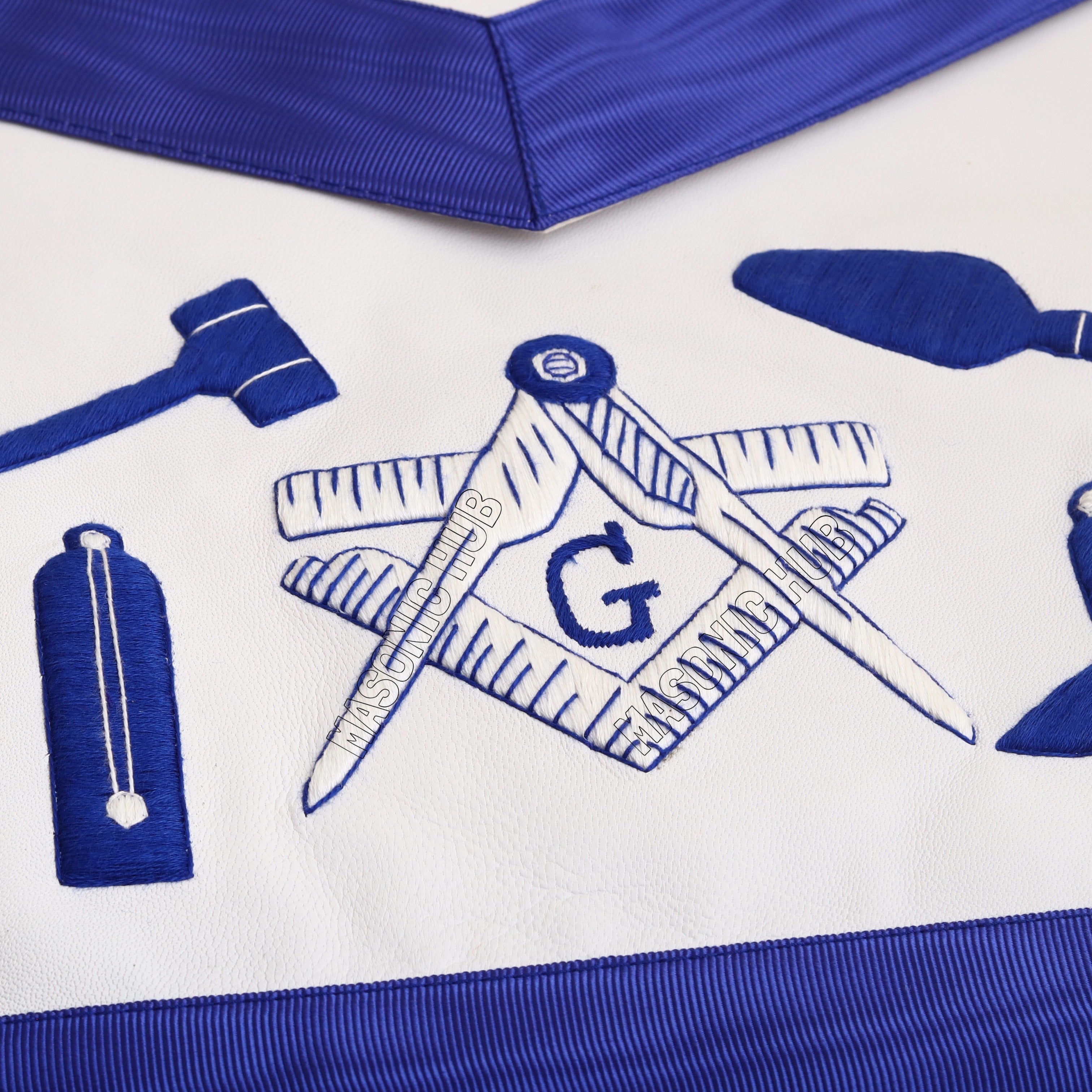 Handcrafted Lambskin Apron Masonic Master Mason Working Tools for Freemasonry Masonic Hub