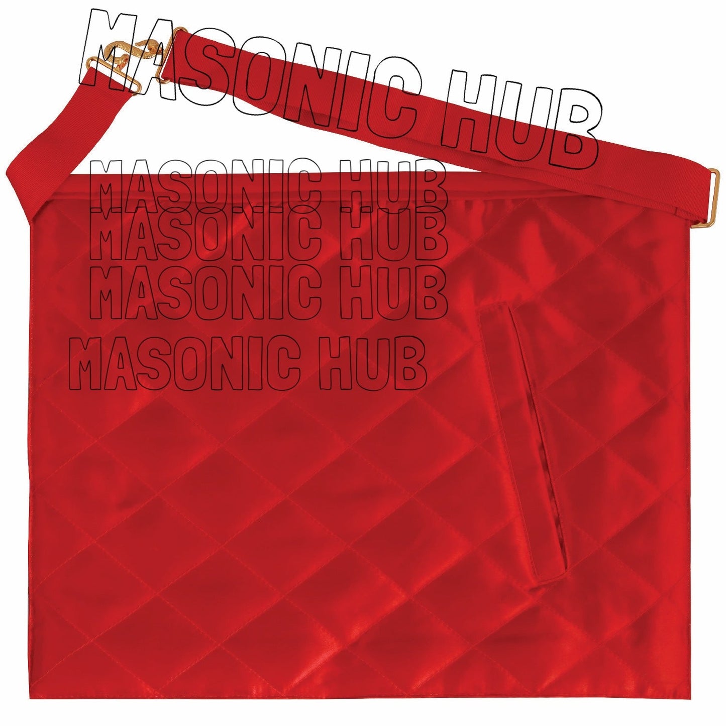 Luxury Handmade Lambskin Apron | Royal Arch Past High Priest (PHP) Grand Chapter