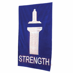 Handcrafted Velvet Masonic Blue Lodge Pedestal Covers with Pillars– Set of Three My Store
