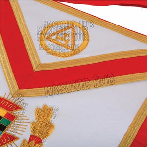 Luxury Handmade Lambskin Apron | Royal Arch Past High Priest (PHP) Grand Chapter My Store