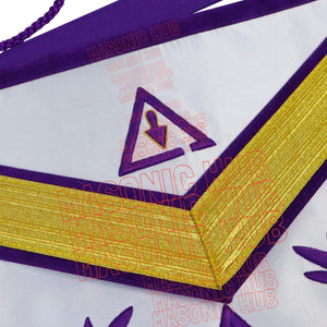 Prince Hall Grand Council PHA Past Thrice Illustrious Master Apron Masonic Hub