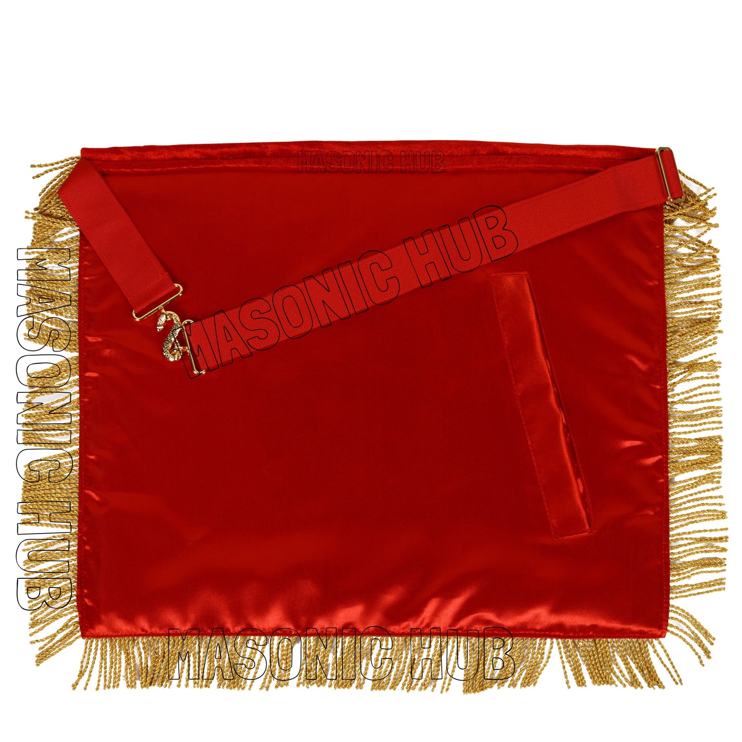 Handmade Lambskin Royal Arch PHP Past High Priest Apron & Collar with Free Jewel