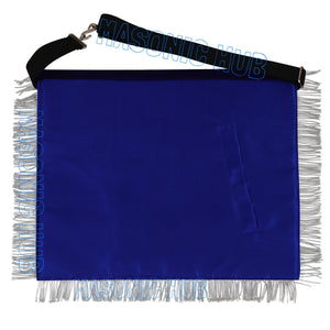 Masonic Past Master Sunburst Emblem Lambskin Apron – Hand-Embroidered Freemason Regalia Masonic Hub