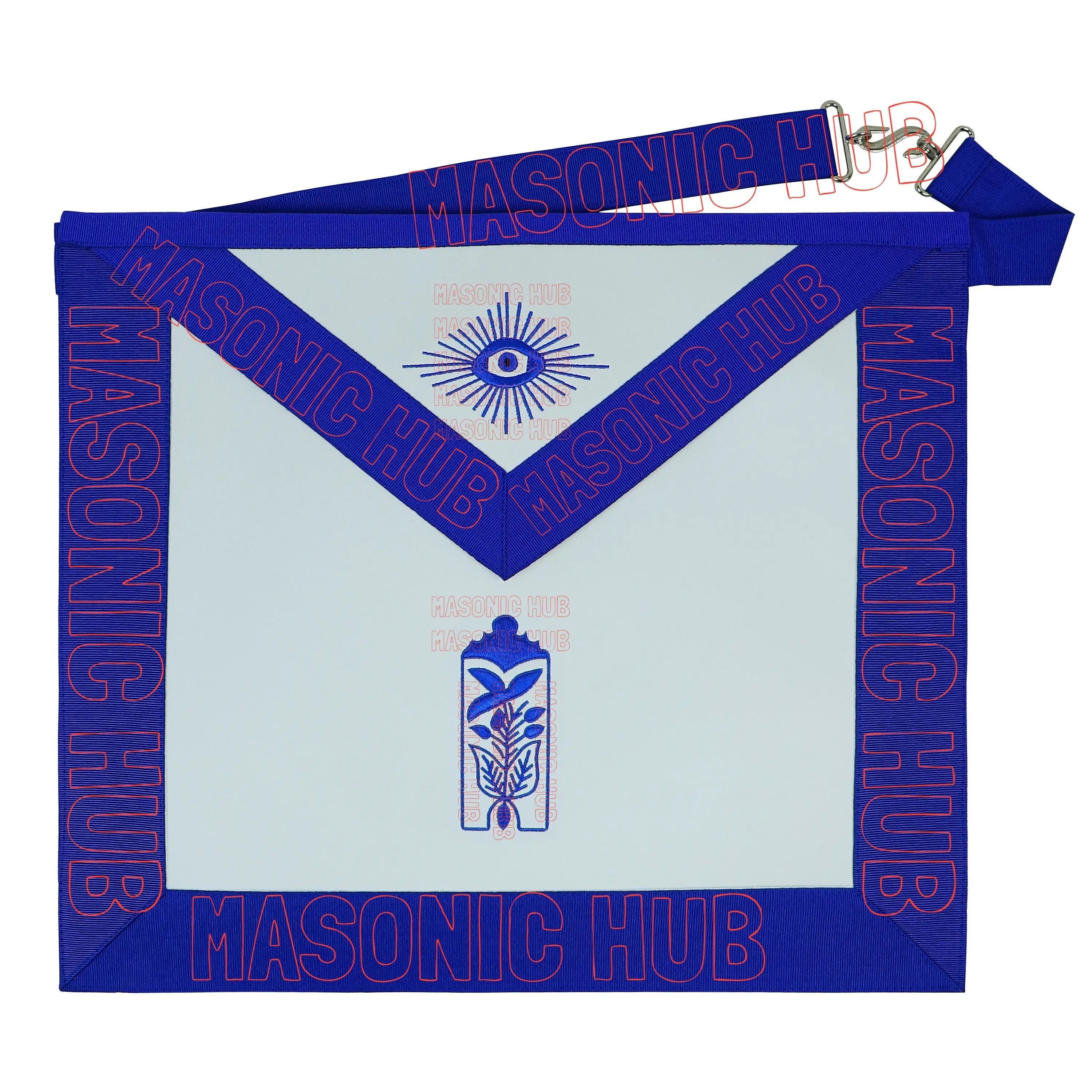 Masonic Junior Warden Apron Set – Blue Lodge Officer Regalia Masonic Hub