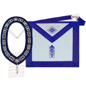 Masonic Junior Warden Apron Set – Blue Lodge Officer Regalia Masonic Hub