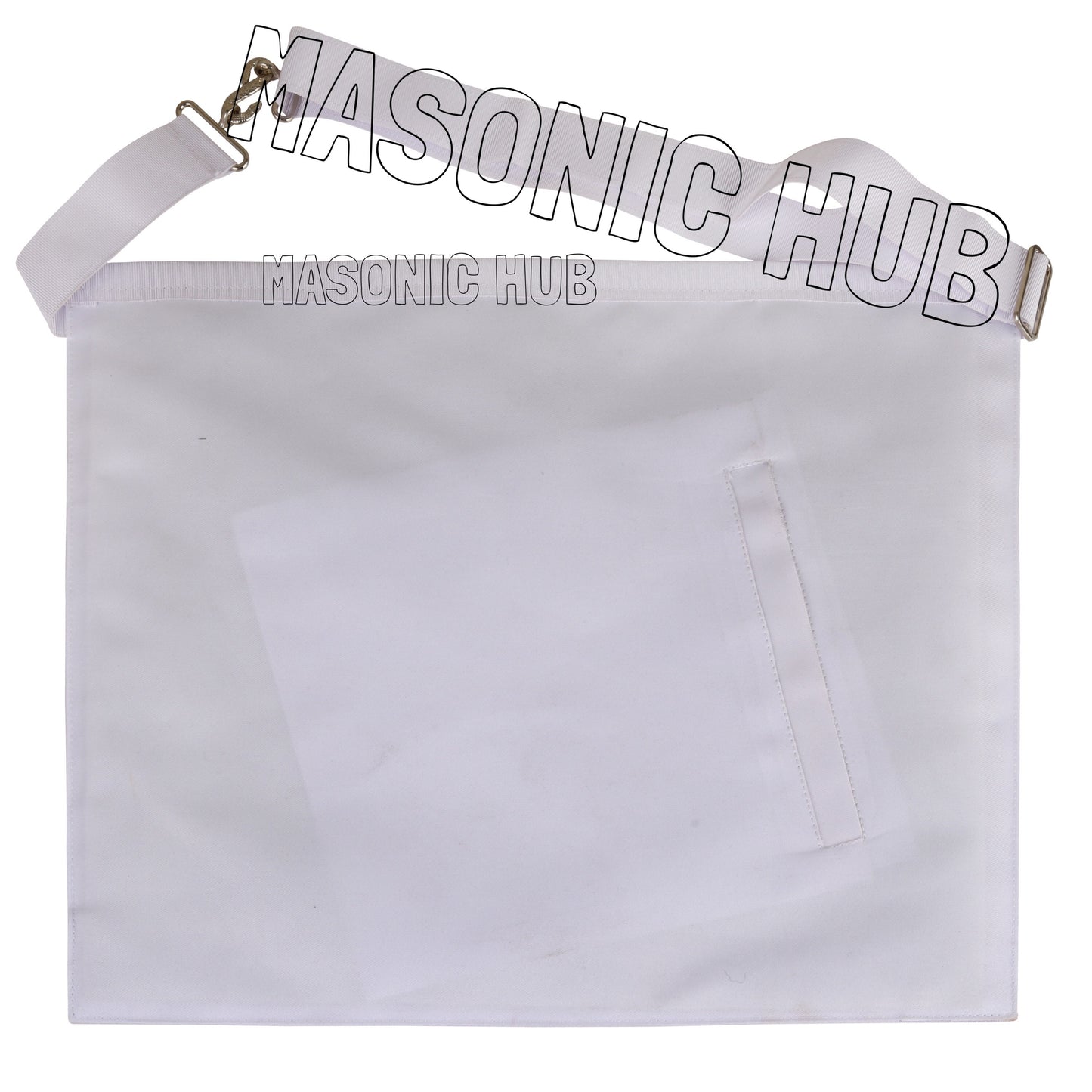Masonic Candidate / Entered Apprentice Apron – All White