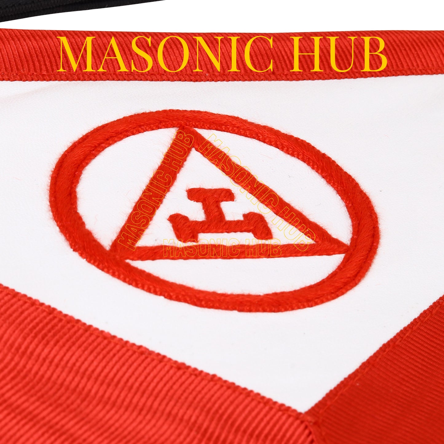 RAM Past High Priest 100% Lambskin Apron – Handmade Royal Arch Masonic Regalia