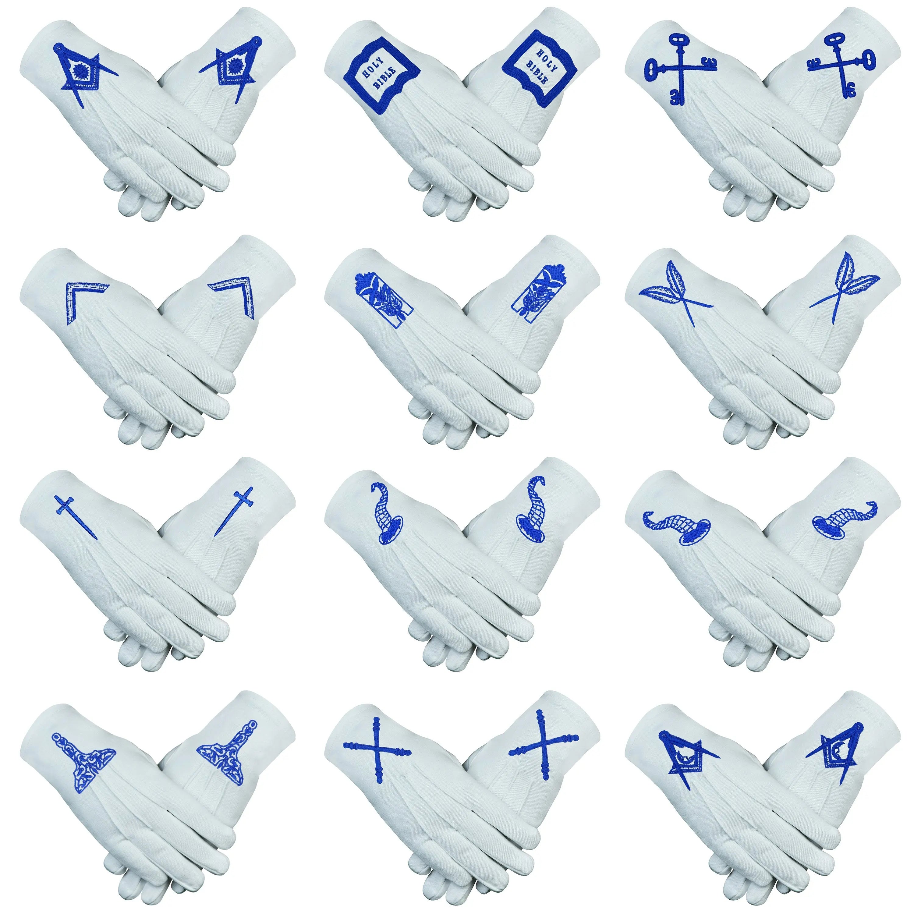 Officer-Gloves Masonic Hub