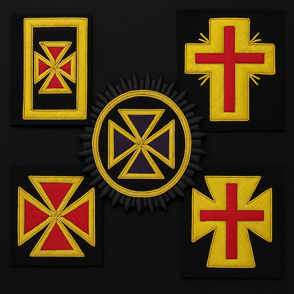 Masonic Frock Coat Sleeve Patches