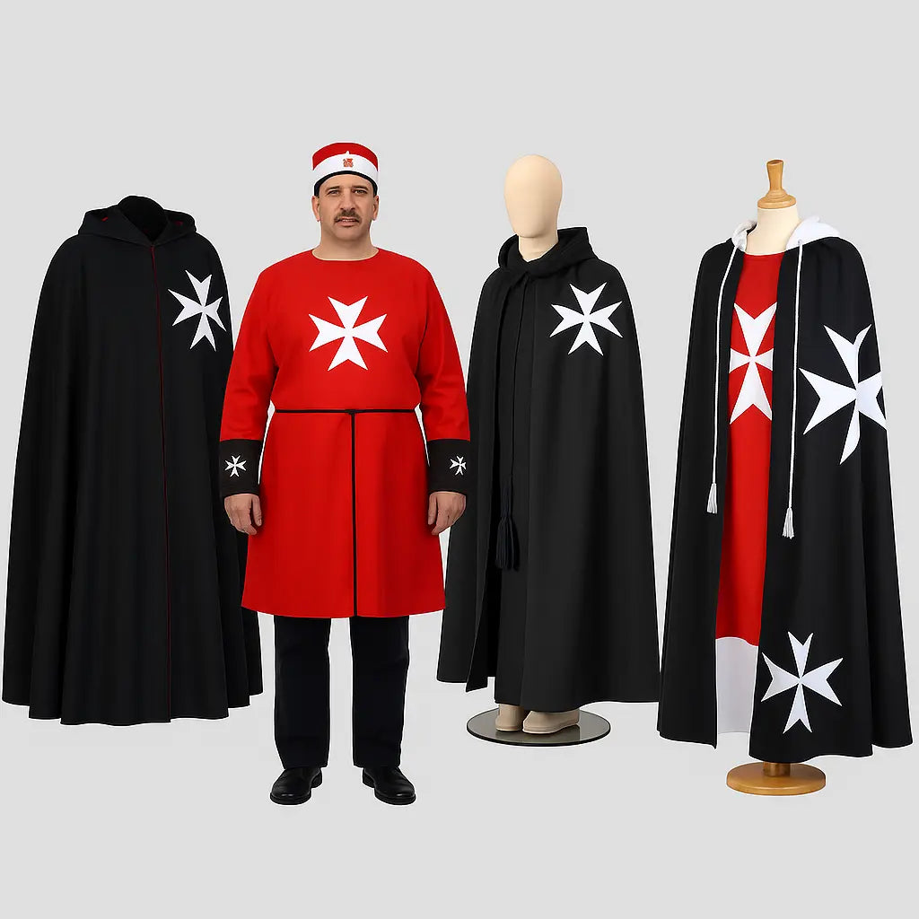 Order-Of-Malta-Cloaks-Mantles Masonic Hub