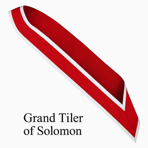 Grand Tiler of Solomon Sashes