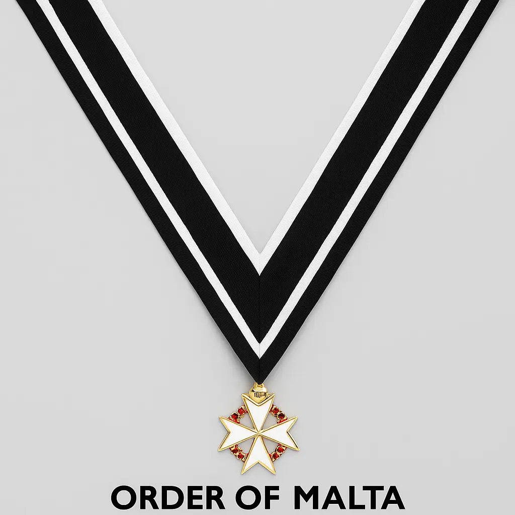 Order-Of-Malta-Collars-Collarettes Masonic Hub