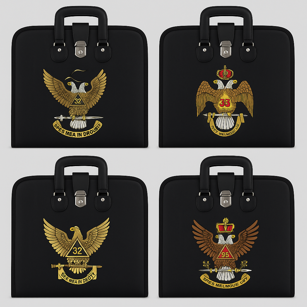 Scottish Rite Apron & Collar Carrying Cases