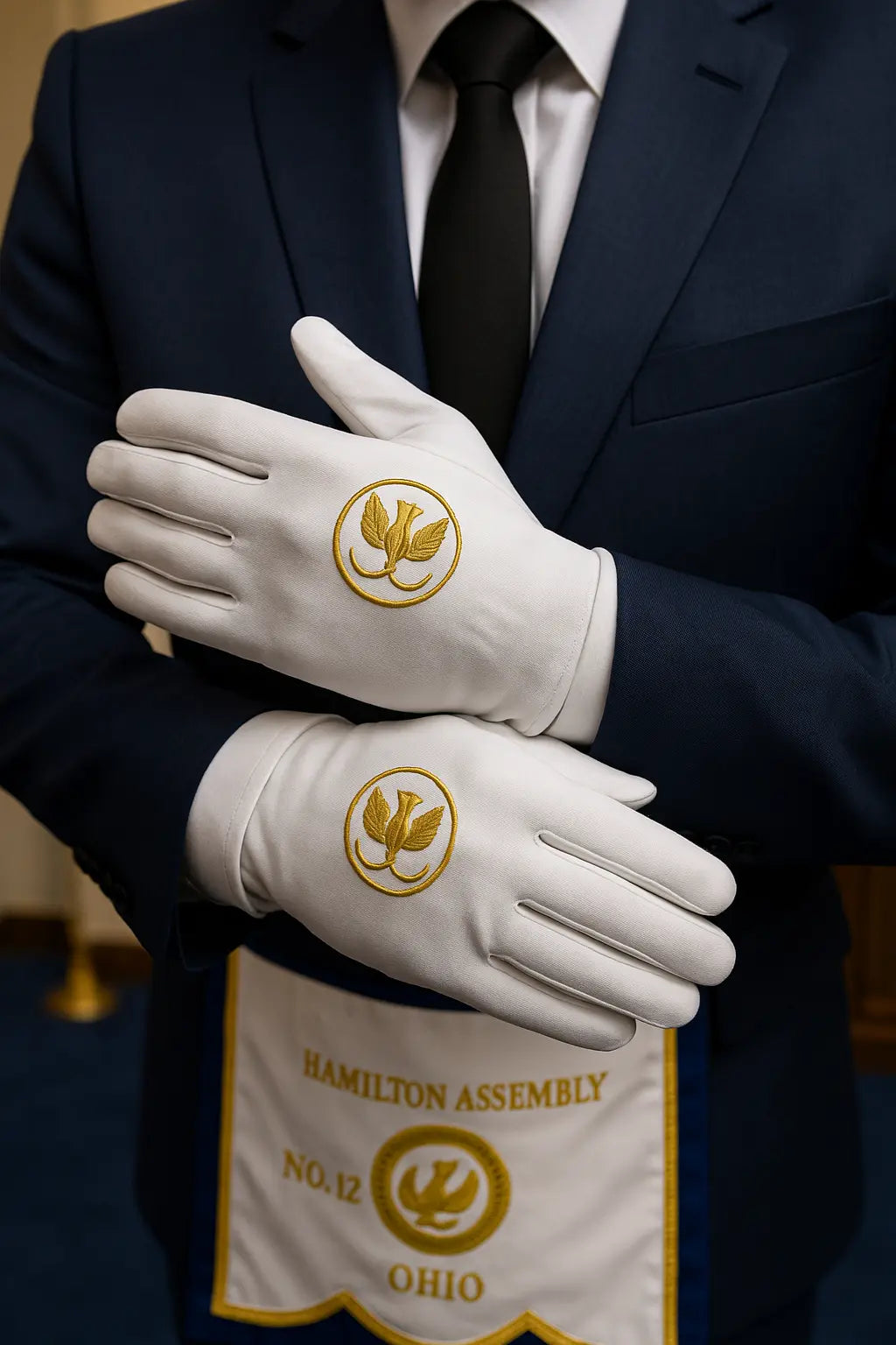 The-Order-of-The-Golden-Circle-Gloves Masonic Hub