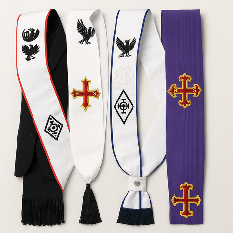 Red Cross of Constantine Sashes