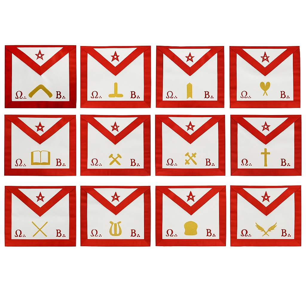 Scottish Rite Officers Aprons