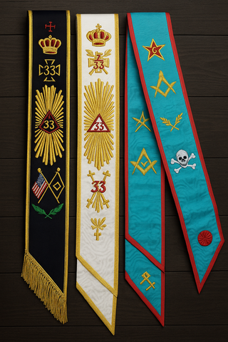 Scottish Rite Sashes