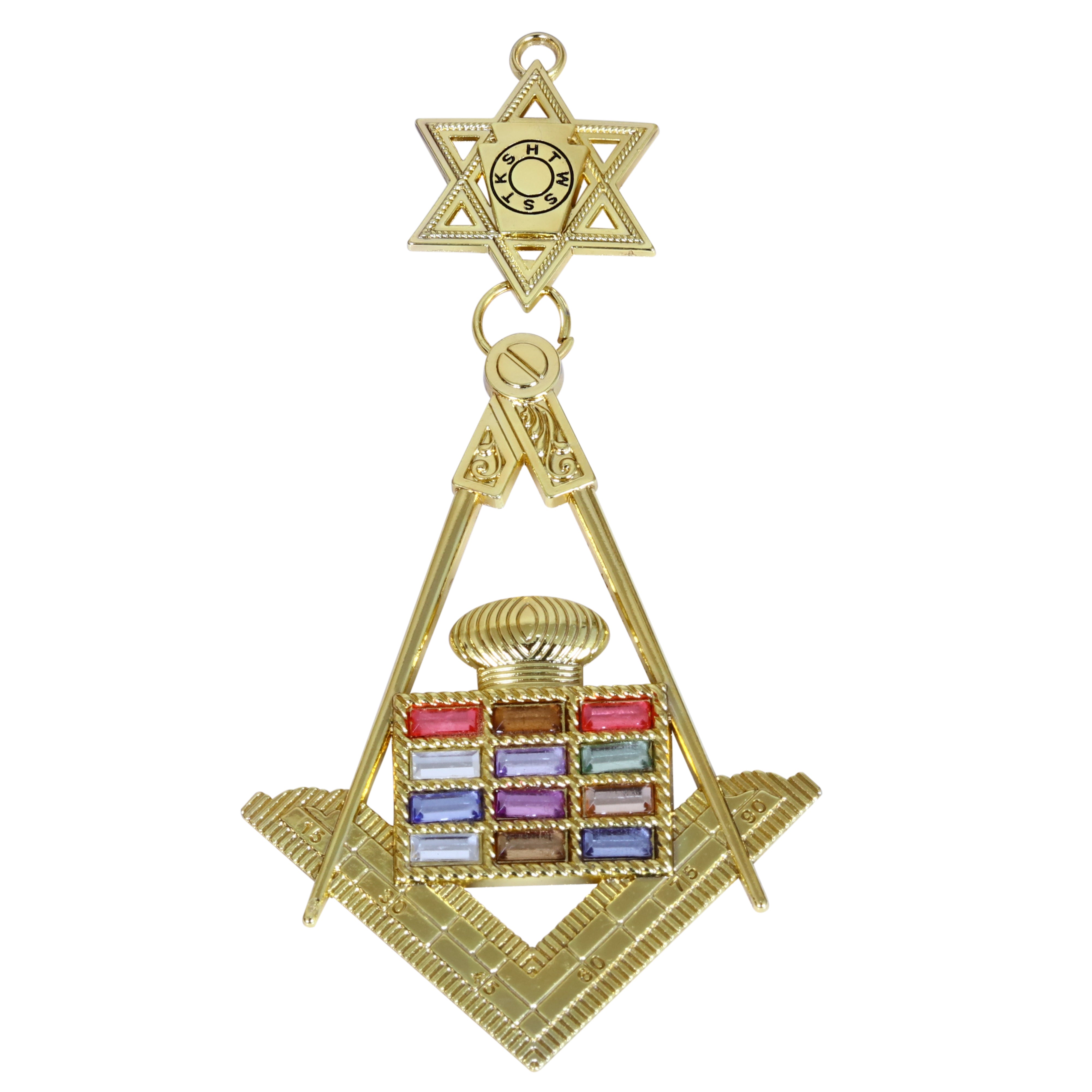 Royal Arch Chapter Past High Priest Collar Jewel – York Rite Masonic Regalia
