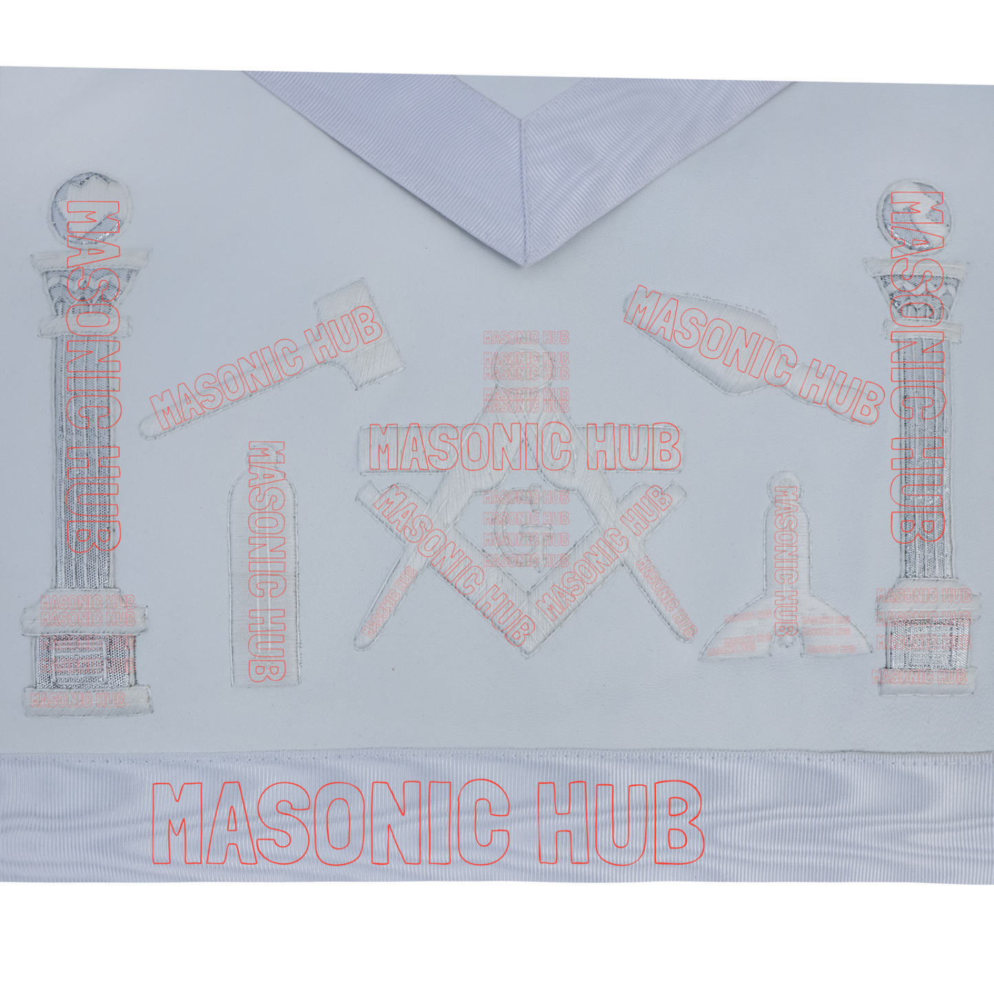 Handcrafted Lambskin Apron Masonic Master Mason Working Tools for Freemasonary