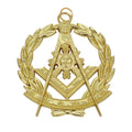 Grand Past Master Masonic Chain Collar Jewel – Gold Freemason Regalia (GPM/GPMS) Masonic Hub