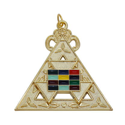 Royal Arch Past High Priest Collar Jewel Pendant – York Rite Masonic Regalia