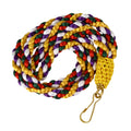 OES Five-Color Silk Jewel Neck Cord – Order of the Eastern Star Regalia – Handmade Masonic Hub