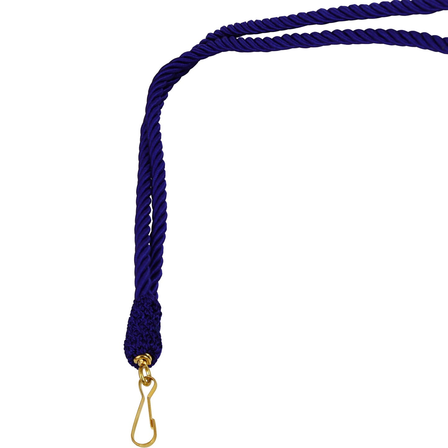 Masonic Blue Lodge Royal Blue Jewel Neck Cord – Master Mason Regalia
