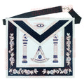 Masonic Past Master Mason Lambskin Apron – Handcrafted with Bullion Embroidery Masonic Hub