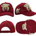 Masonic Shriner Maroon Cap – Handcrafted with Star Emblem, Rhinestones & Bullion My Store