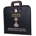 Custom Texas Masonic Apron Case - Embroidered with Texas Star, Compass & Square My Store
