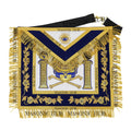 Past Master Skull & Cross Bones 100% Lambskin Masonic Apron - Handcrafted Masonic Hub