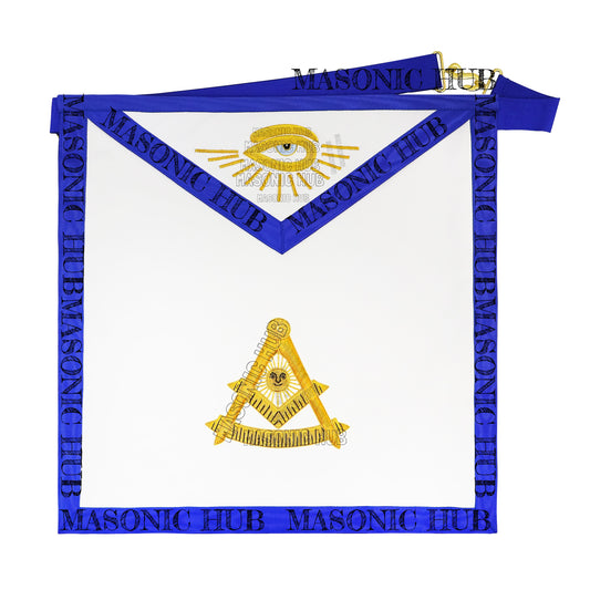 Texas Past Master Masonic Apron