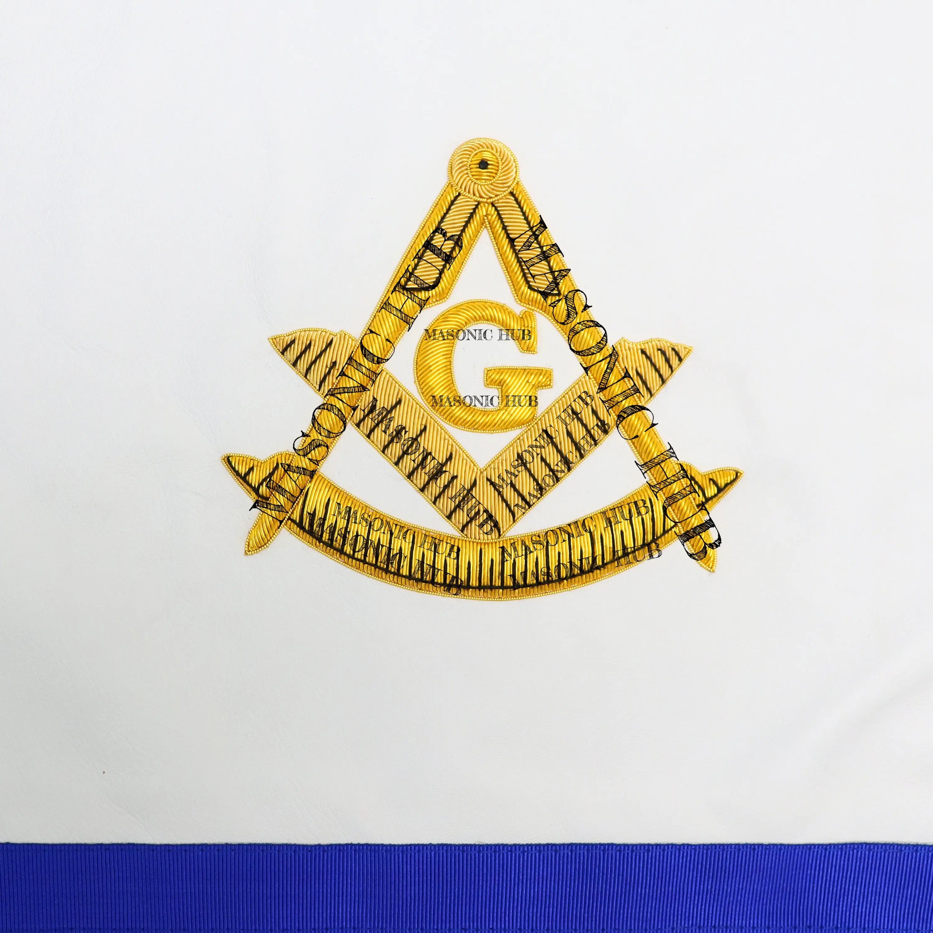Authentic LONE STAR Texas Past Master Apron Masonic Hub