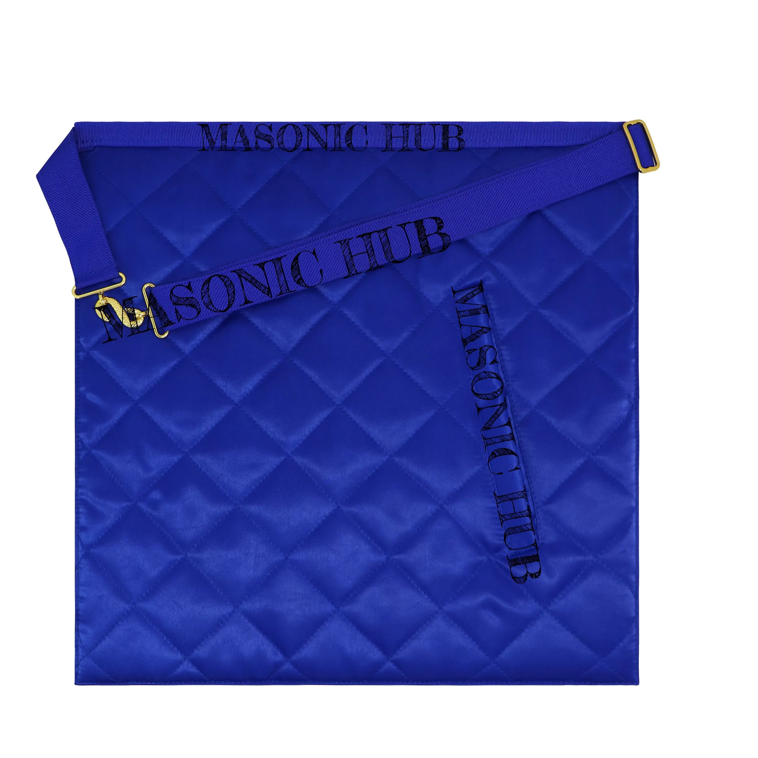 Authentic LONE STAR Texas Past Master Apron Masonic Hub