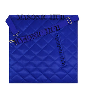 Masonic Texas Worshipful Master Apron – Lambskin Leather, Hand-Embroidered Masonic Hub