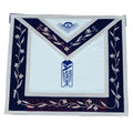 Masonic Blue Lodge Junior Warden Officer Apron – 100% Lambskin (Handmade) Masonic Hub