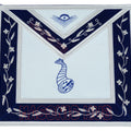Masonic Blue Lodge Junior Steward Officer Apron – 100% Lambskin (Handmade) Masonic Hub
