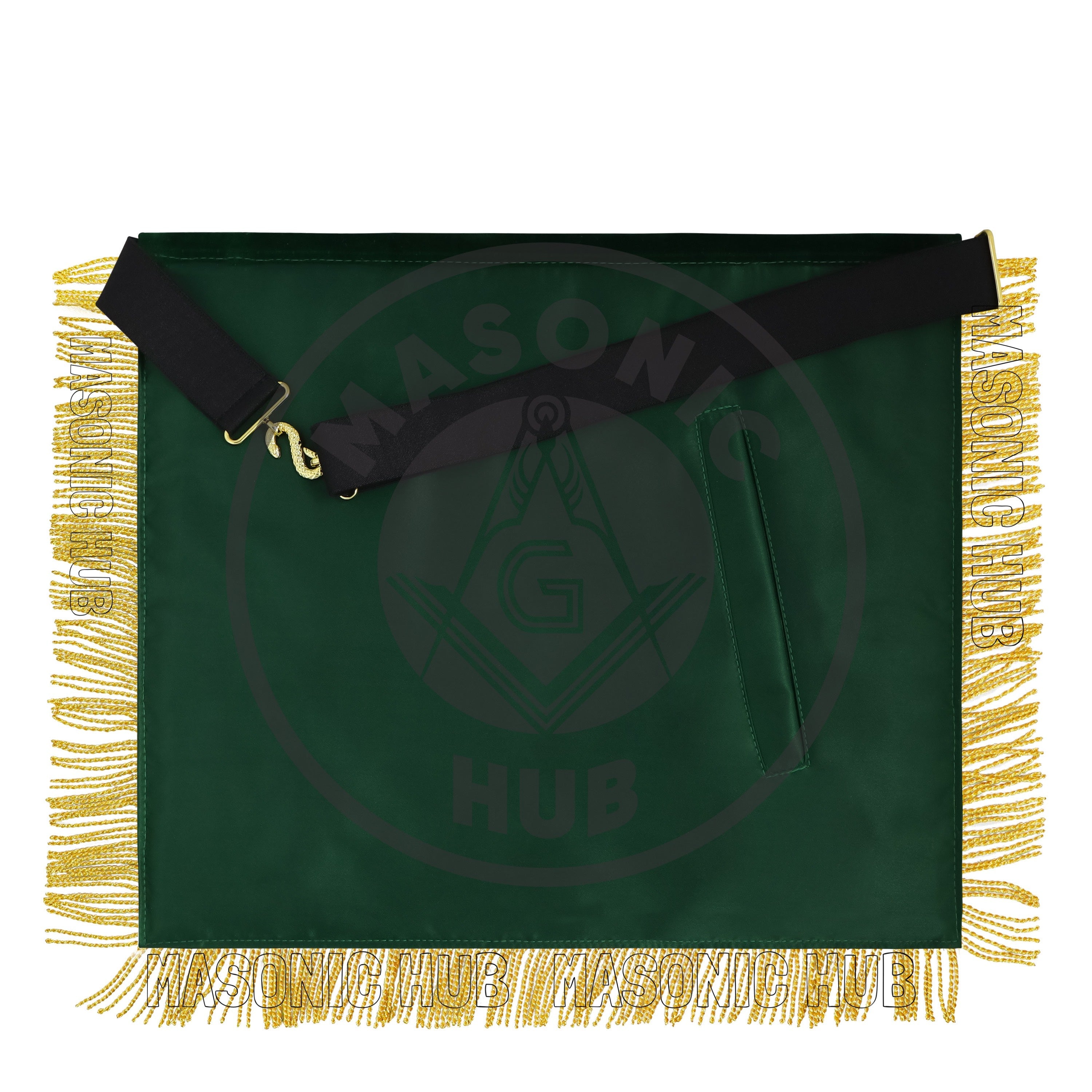 Allied Masonic Degree AMD Past Sovereign Master Apron Hand Embroidered Lambskin Masonic Hub