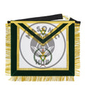 Handcrafted Allied Masonic Degrees (AMD) Sovereign Master Apron – Gold Fringe Masonic Hub