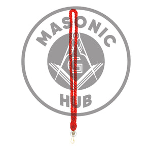 Masonic Mason neck Red Cord With Chapter Past High Priest Jewel - Royal Arch Masonic Hub